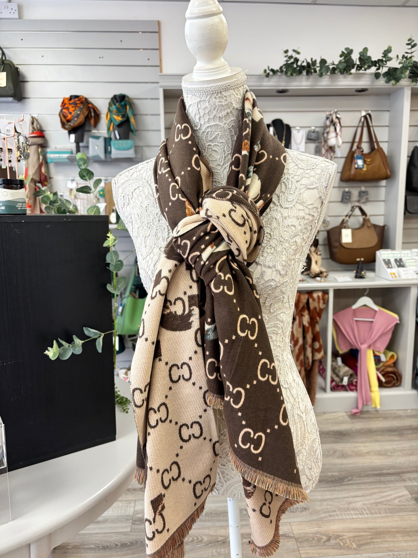 Gina designer inspired scarf