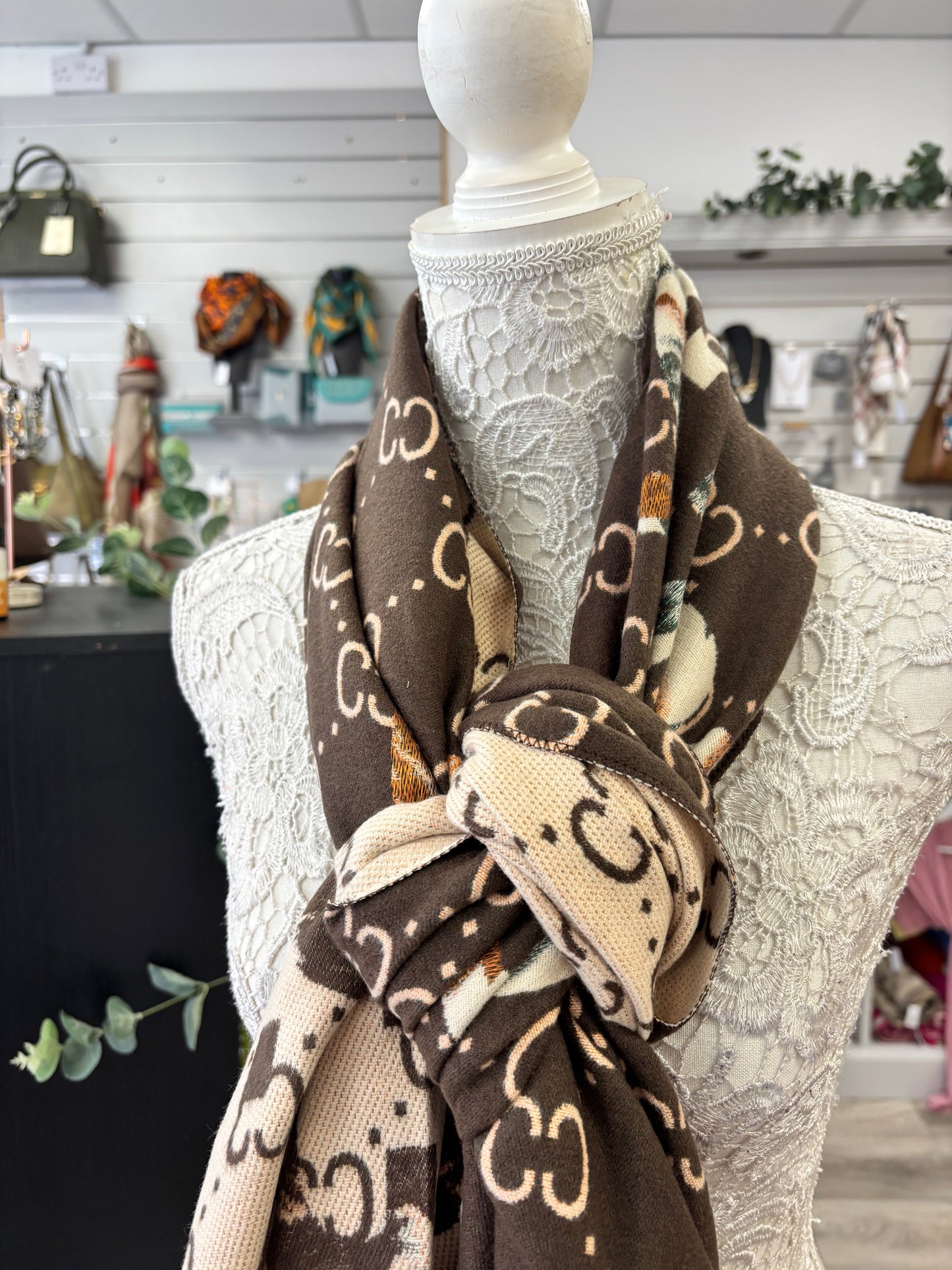 Gina designer inspired scarf