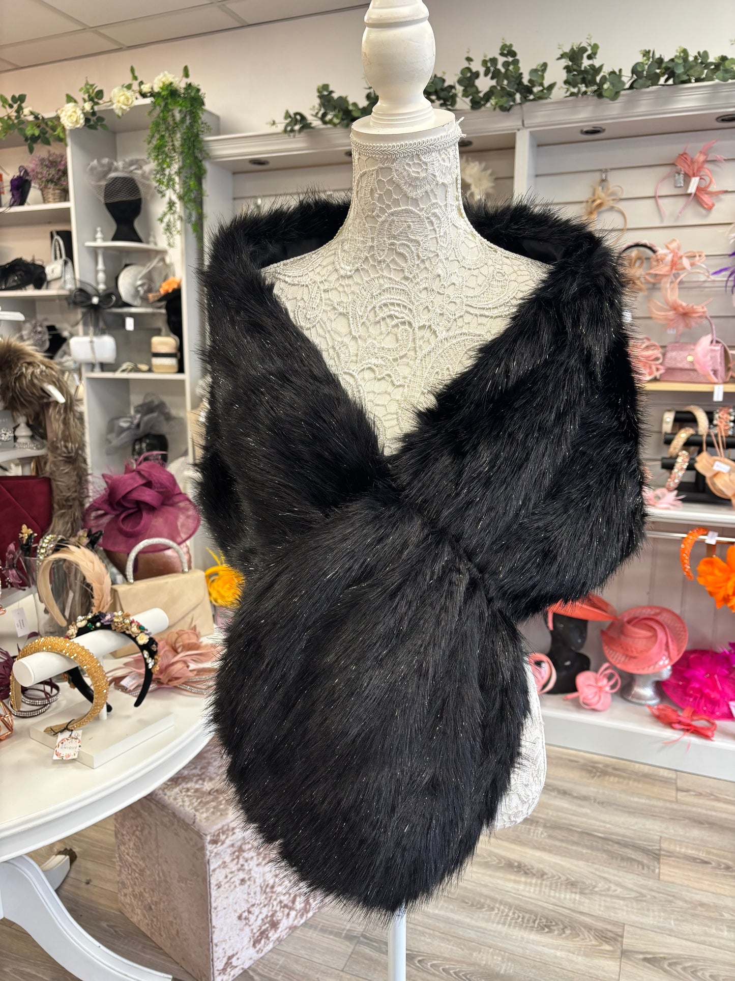 Rita fur wrap
