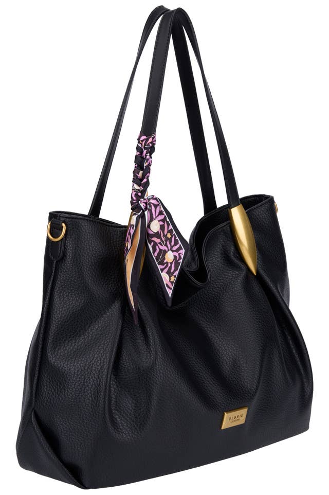 Sheena SLOUCHY PEBBLED SHOULDER BAG