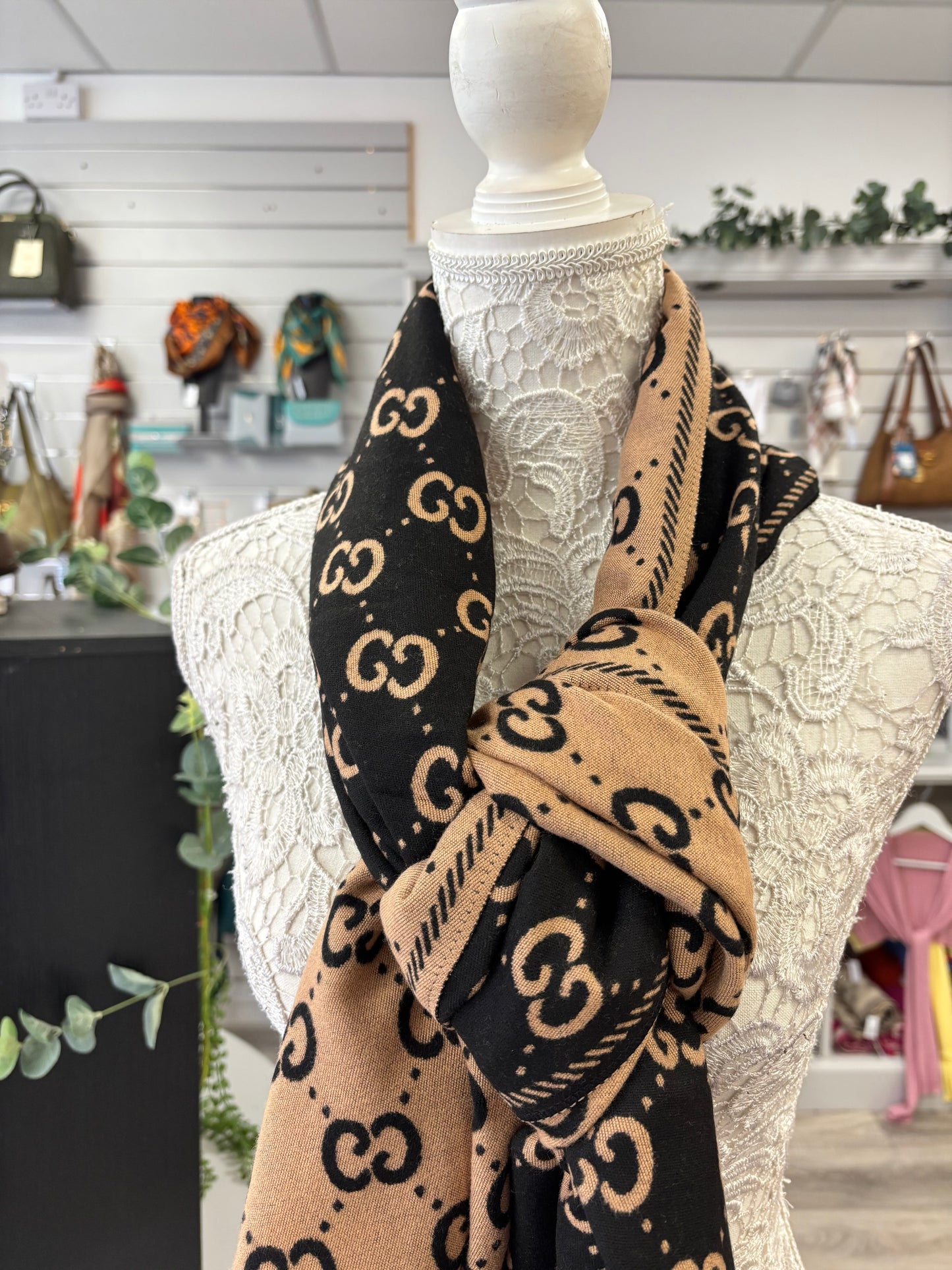 Gina designer inspired scarf