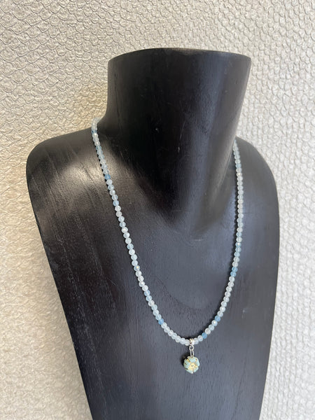 Belle Aquamarine Gemstone Necklace