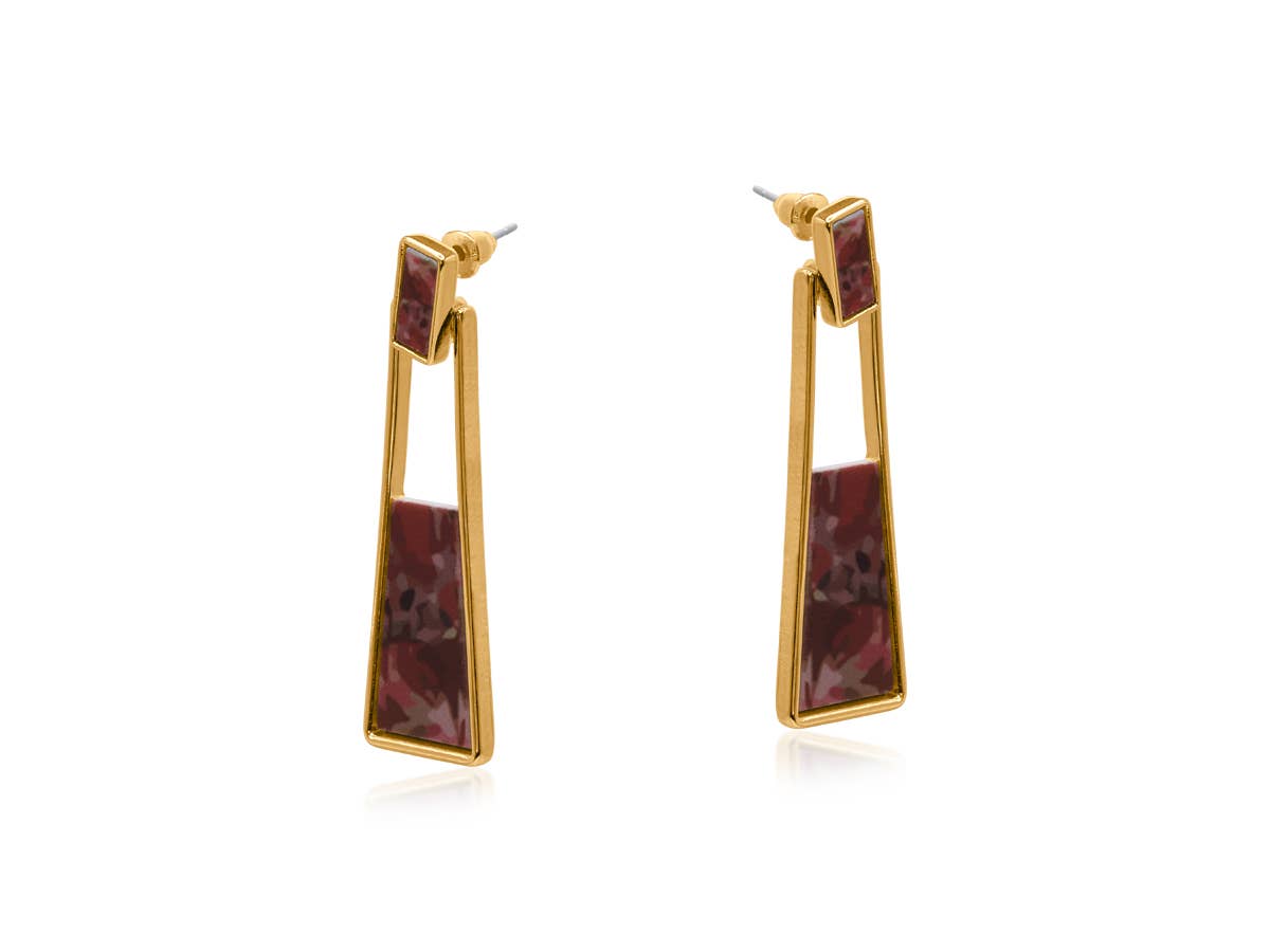 Caspia Geo Shape Earrings