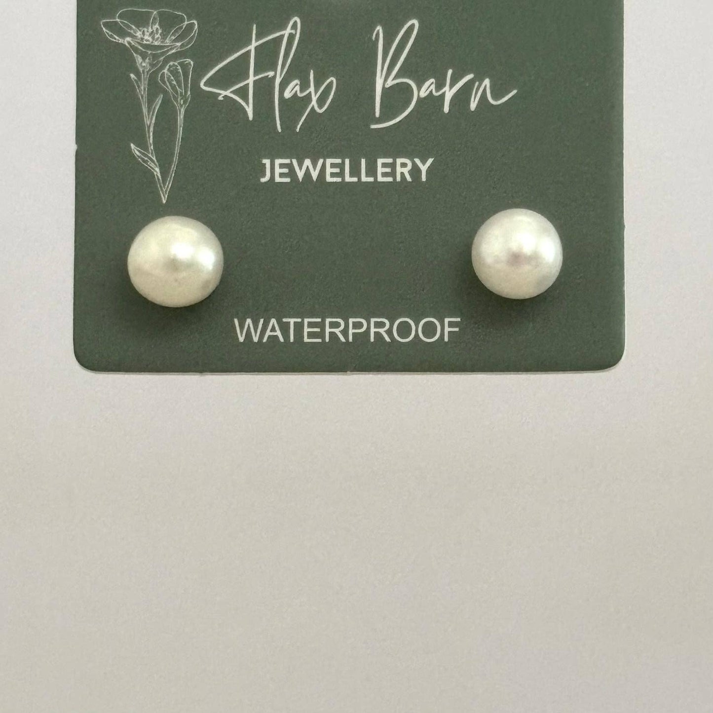Tia Tarnish Resistant Pearl Studs