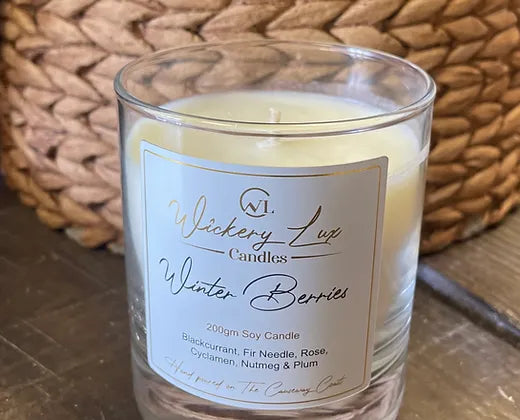 Wickery Lux Winter Candles