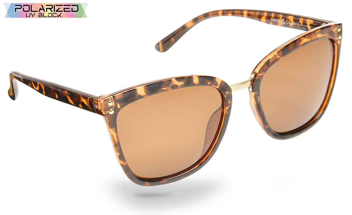 Paris - Polarized Ladies Fashion Sunglasses - 2 Styles