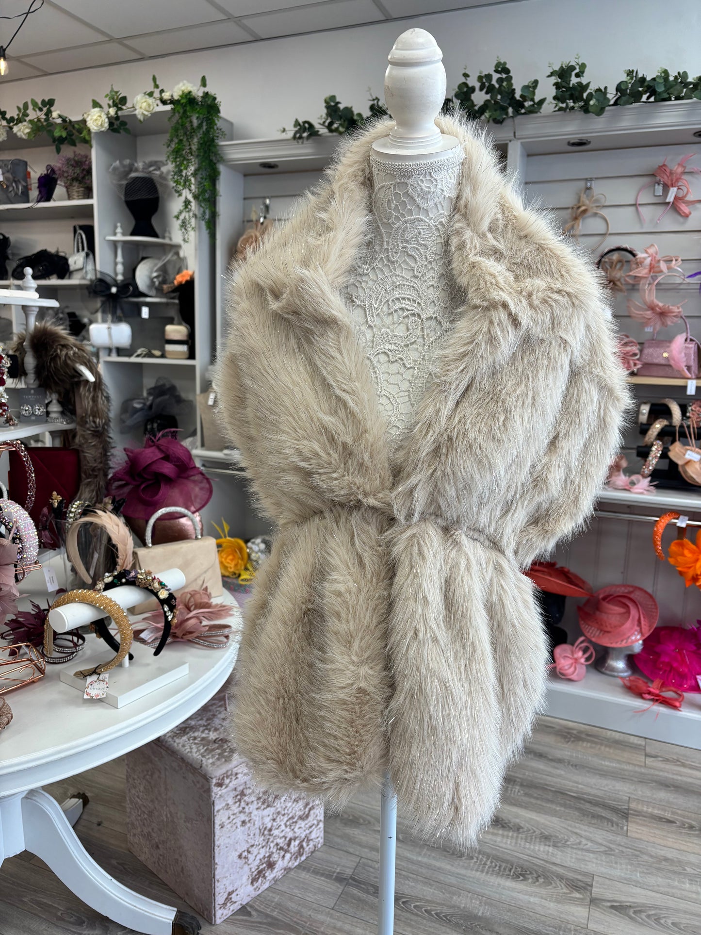 Rita fur wrap