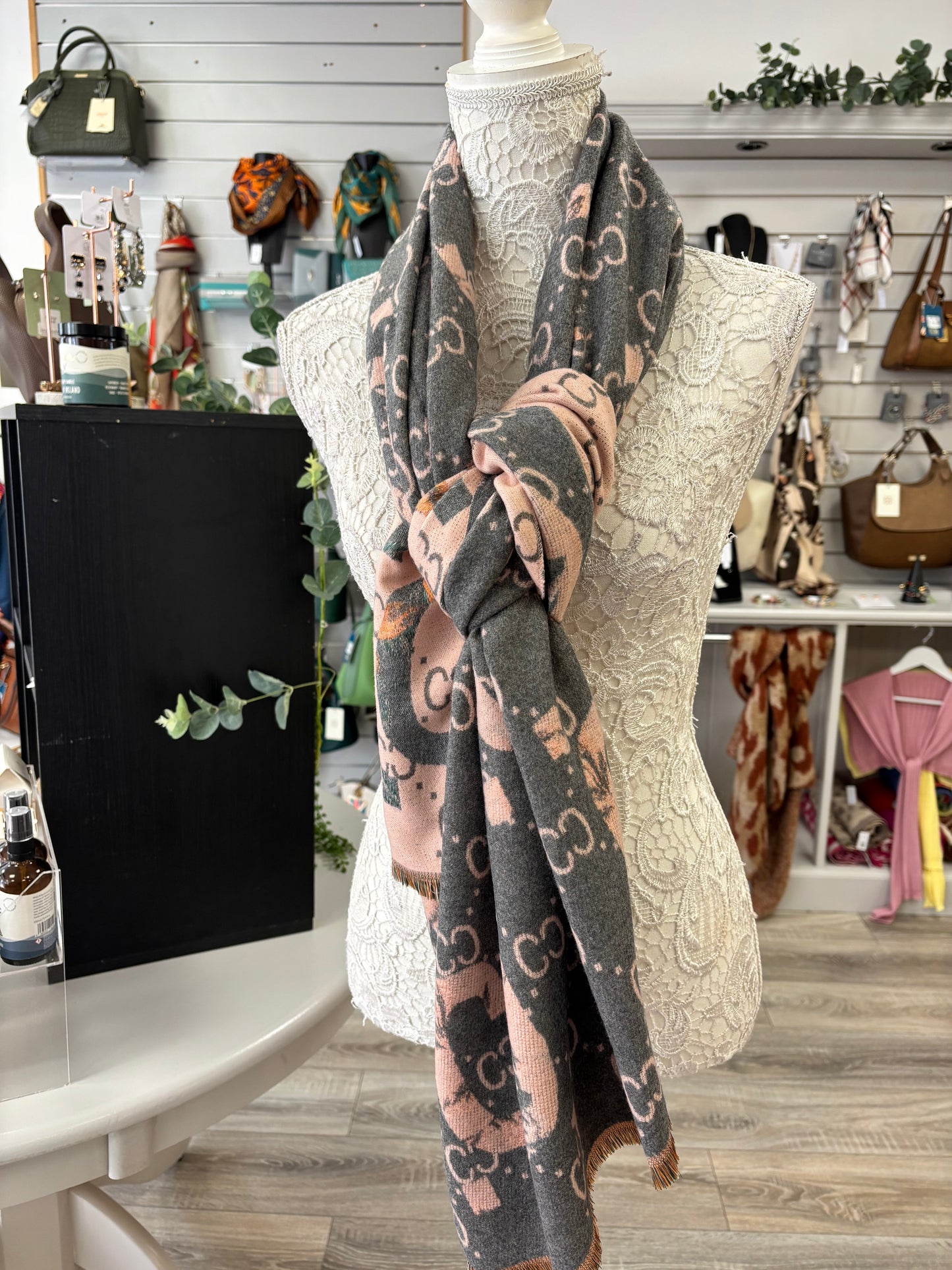 Gina designer inspired scarf