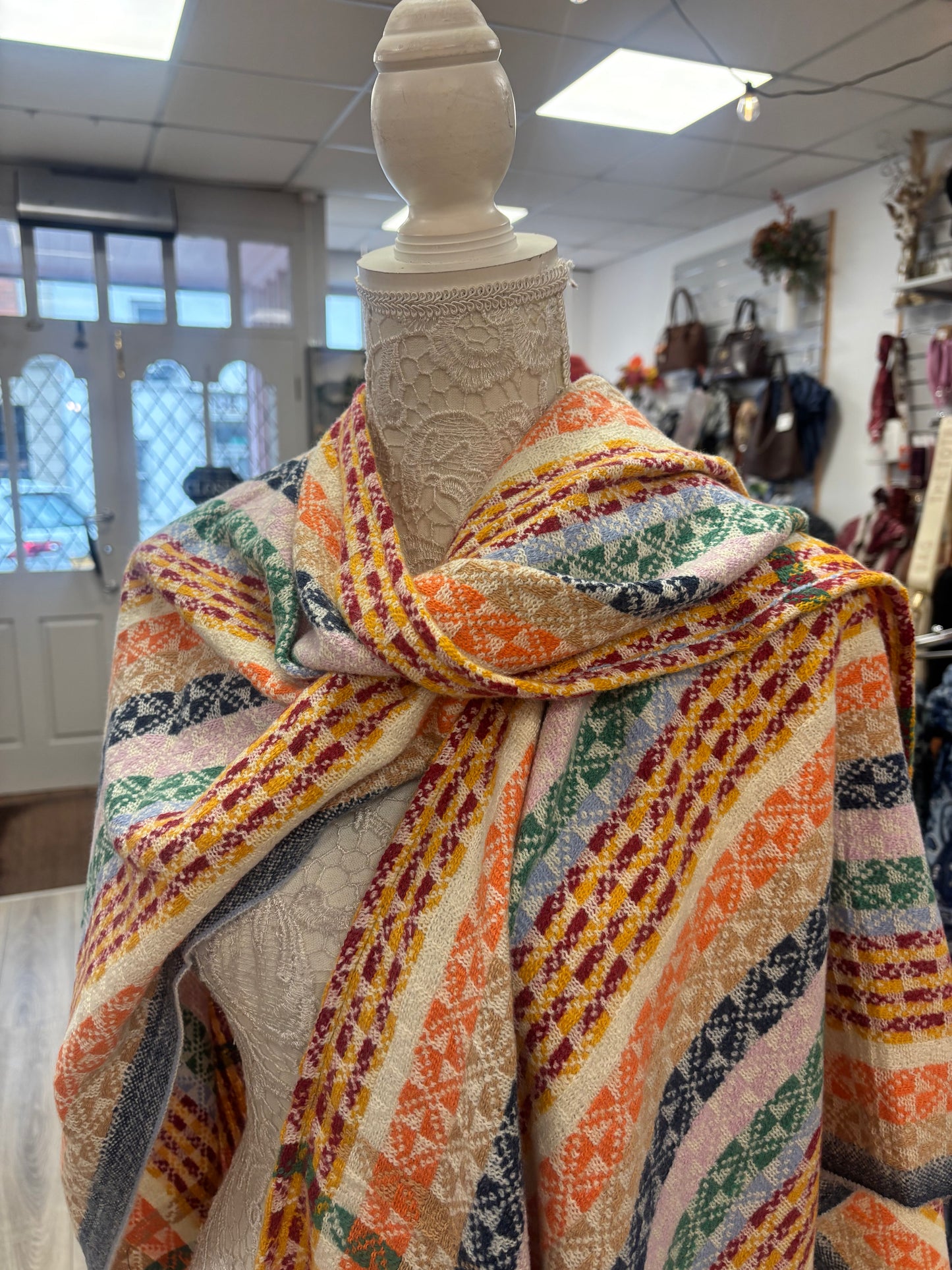 Wilma oversized Poncho/Scarf