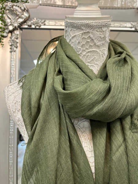 Tilly fine weight scarf