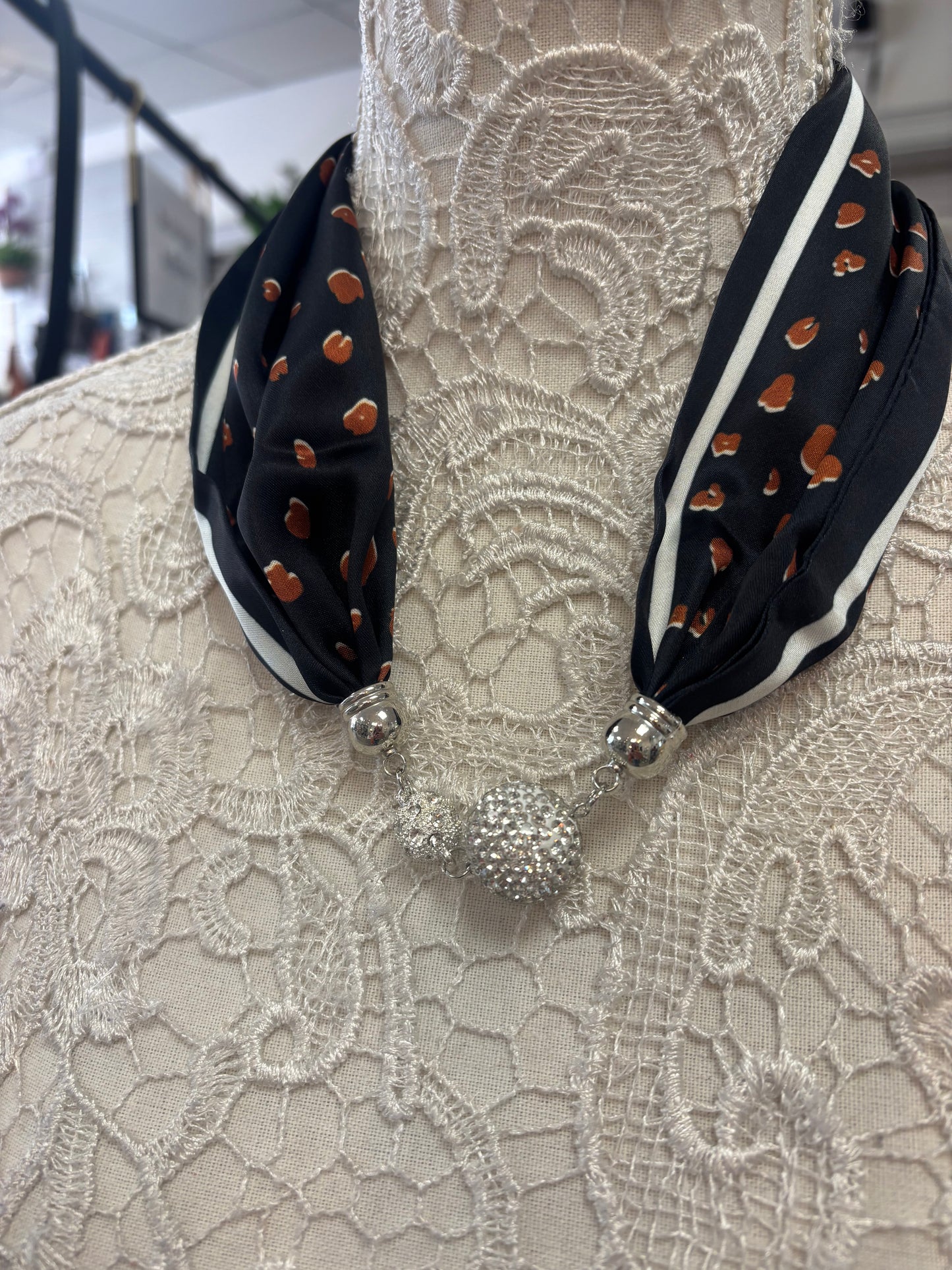 Jules diamanté necklace/ scarf