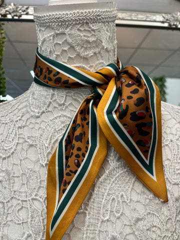 Cheetah Neck Tie