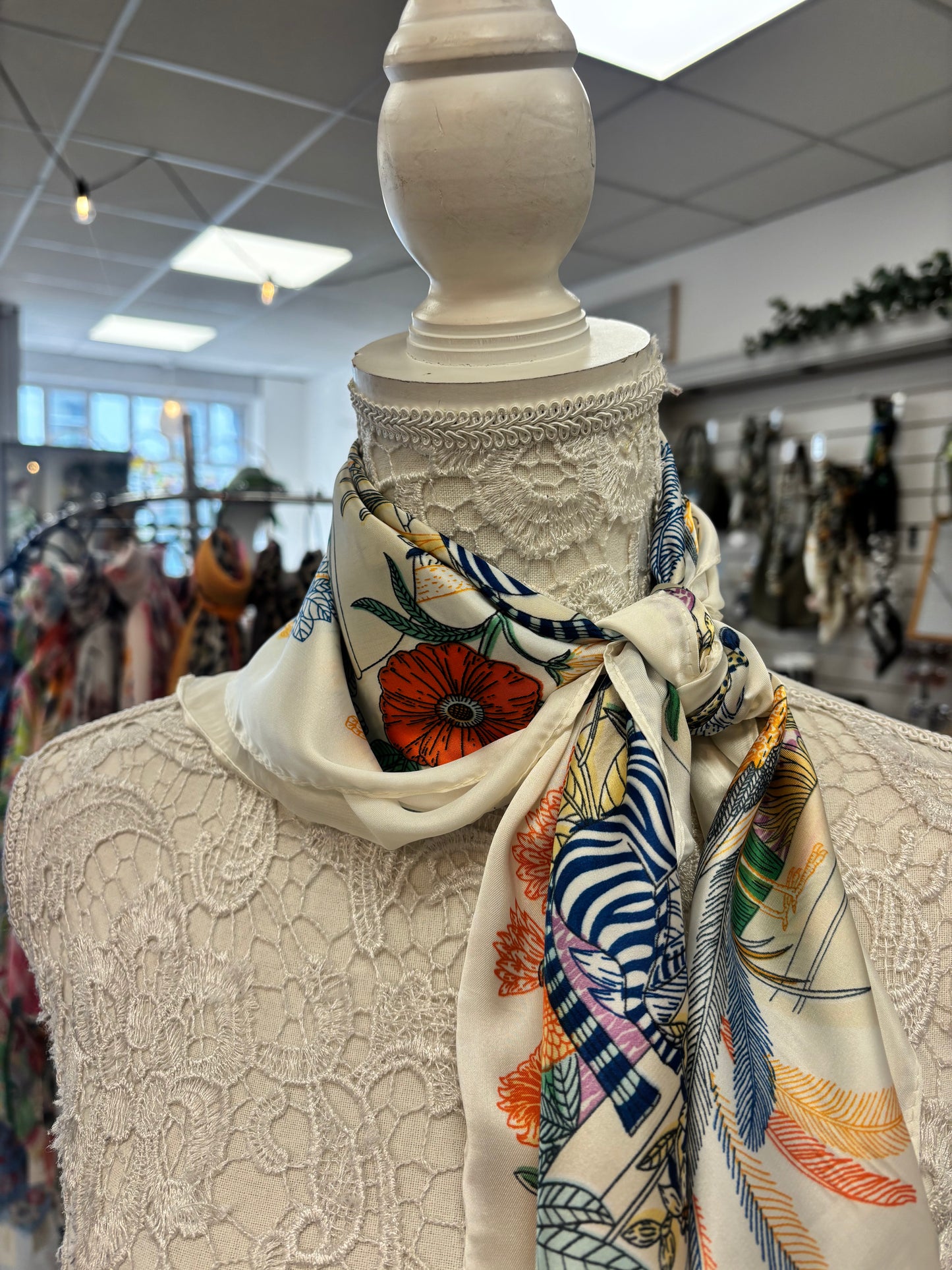 Safari neck scarf