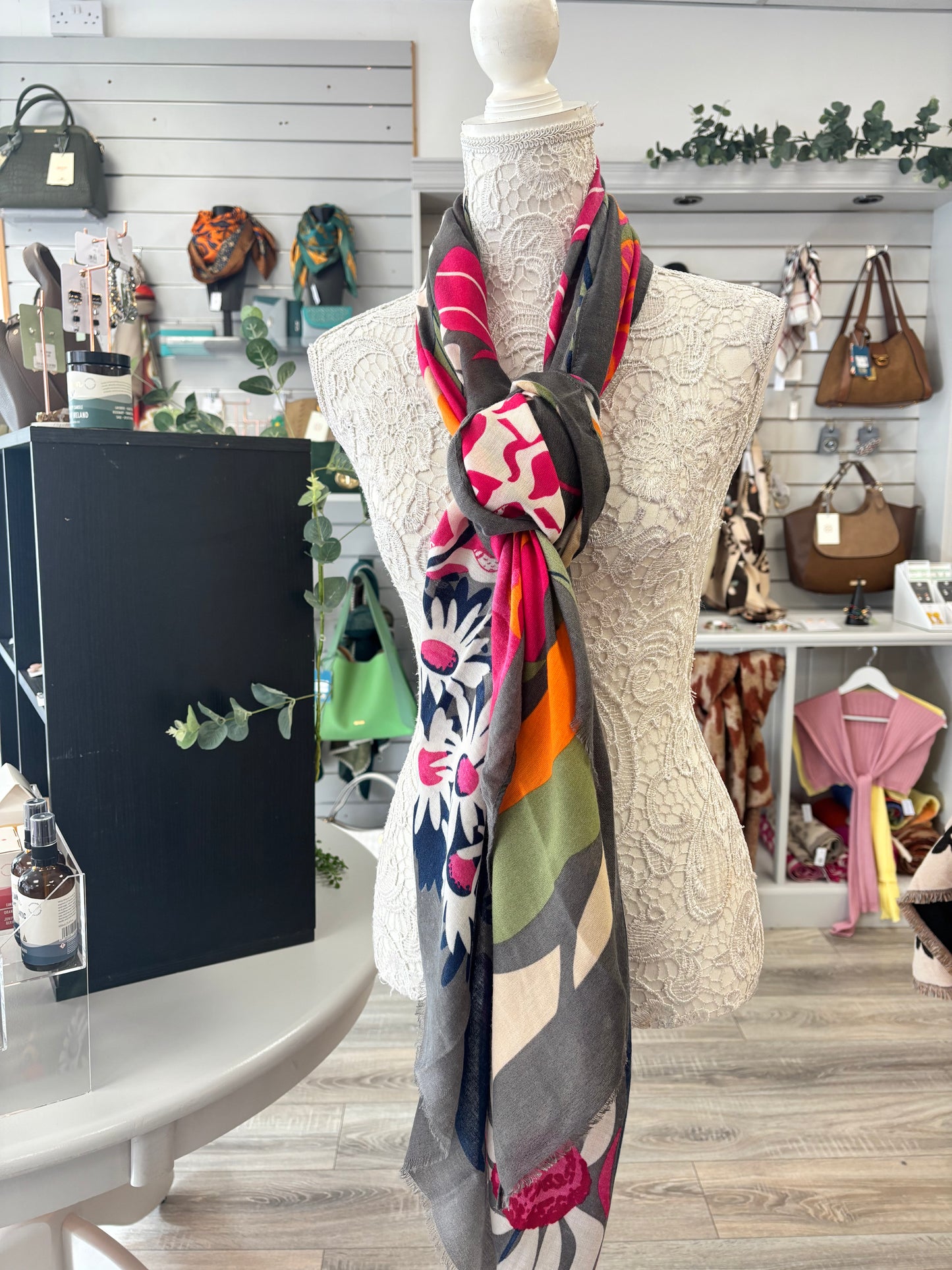 Ava floral scarf