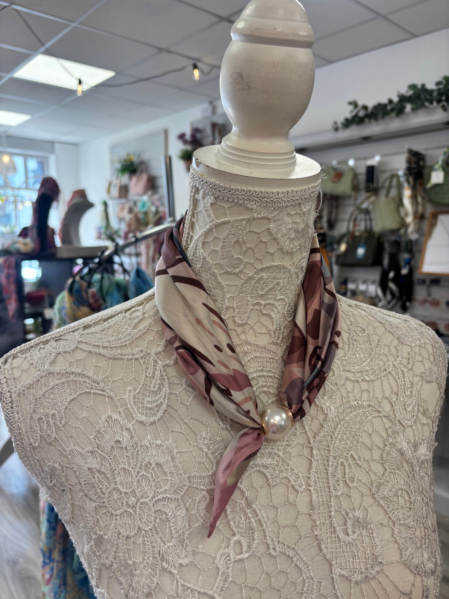 Mila abstract scarf