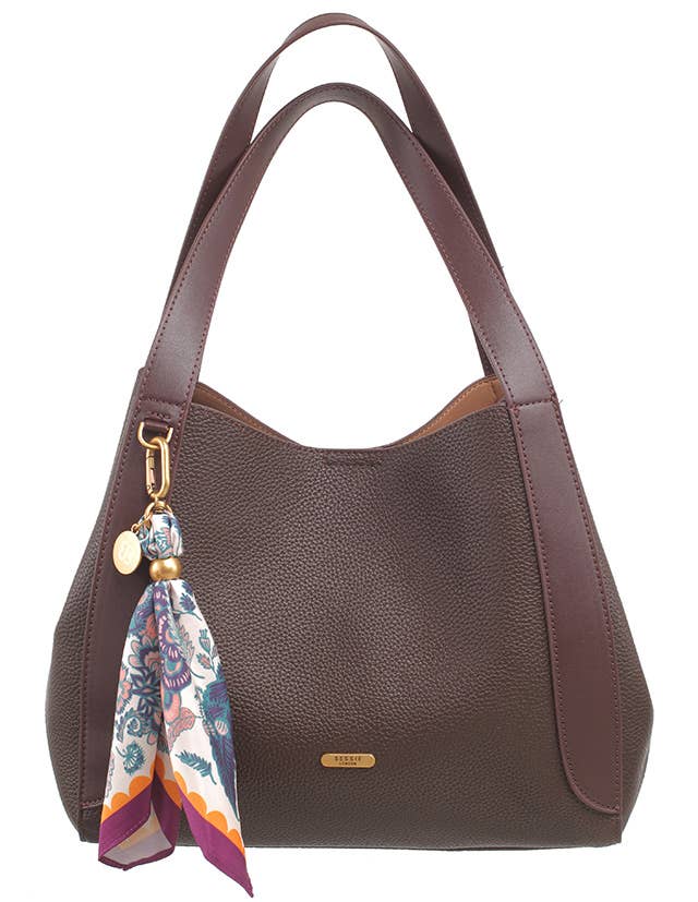 LILAH 2 IN 1 TOTE WITH SCARF