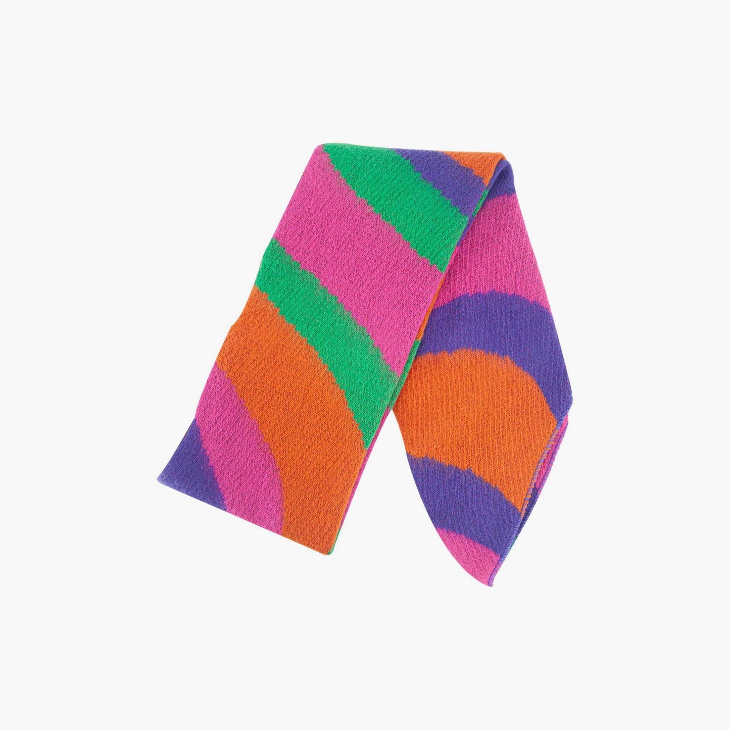 Ramona Multi Colour Waves Heavyweight Scarf