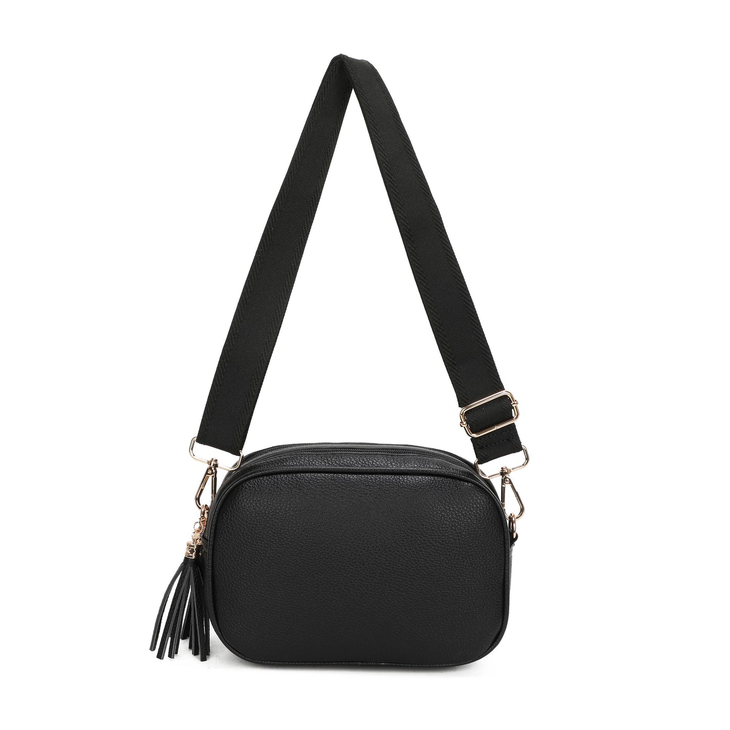 Delta Double zip Crossbody Bag