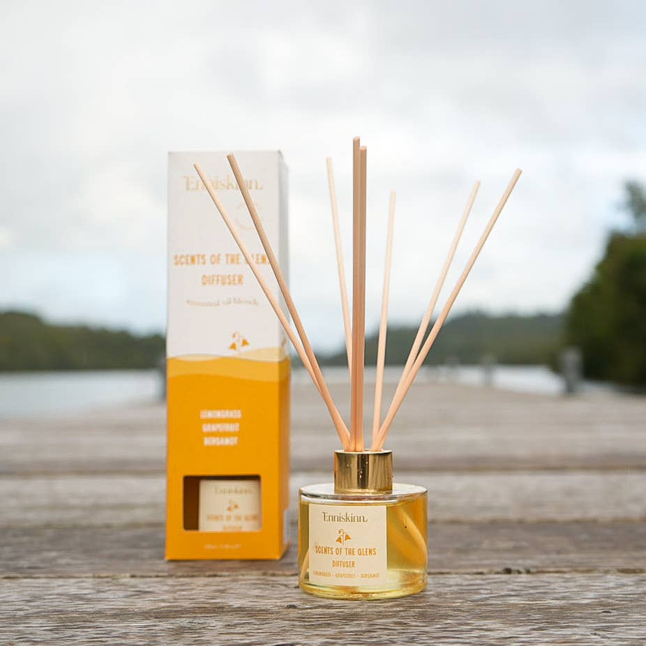 Scents of the Glens - Lemongrass, Grapefruit -Reed Diffuser