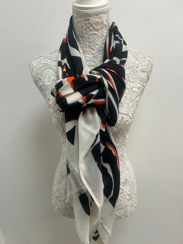 Zebra Print Scarf