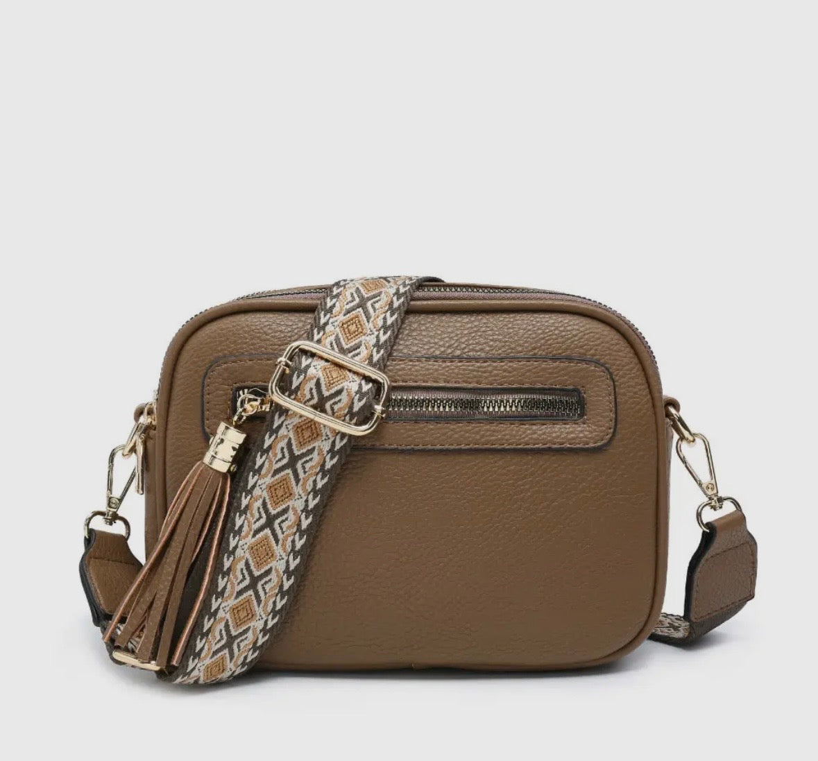 Lucie crossbody camera bag
