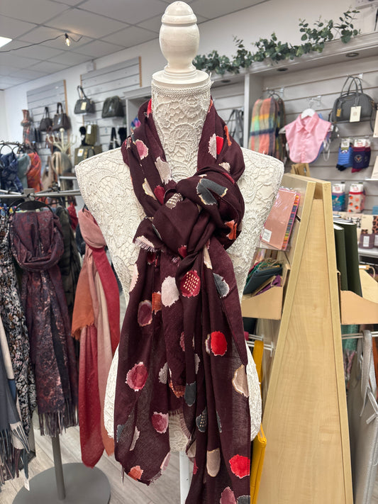 Bonnie light weight Autumn scarf