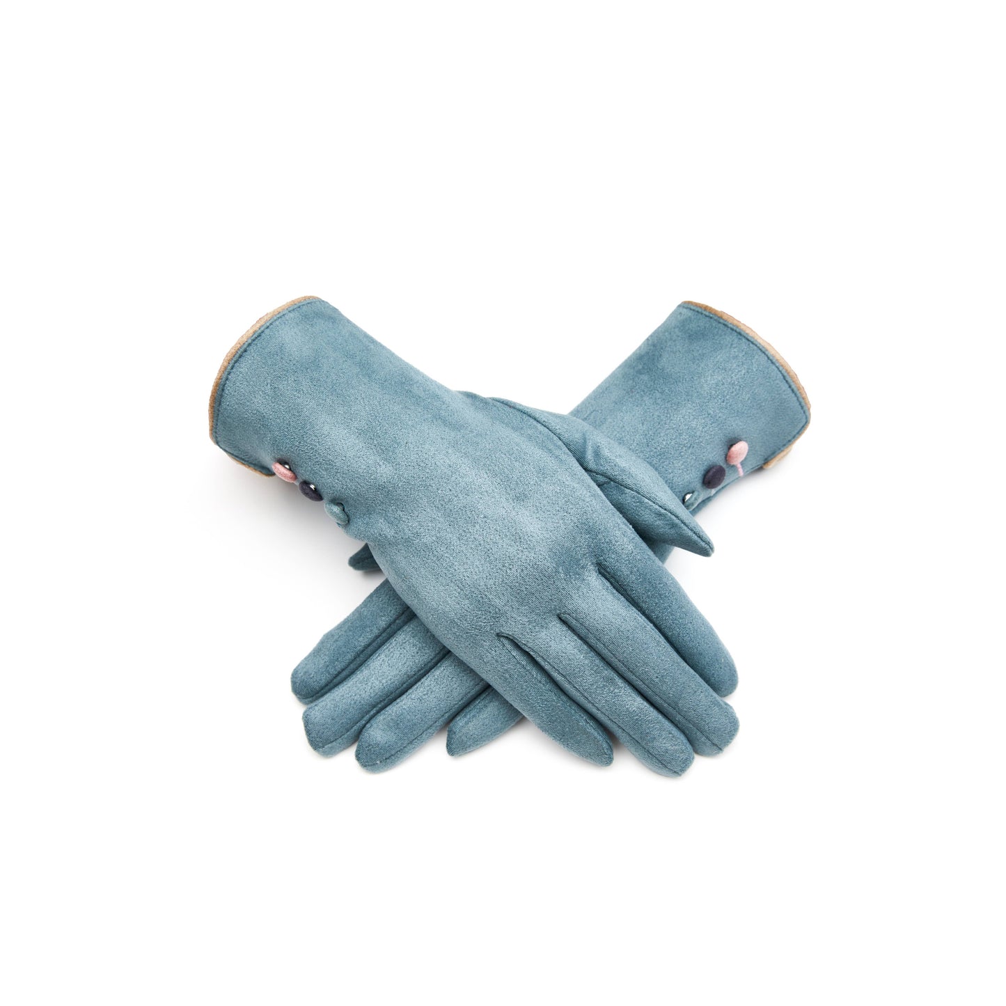 Trim & Button gloves