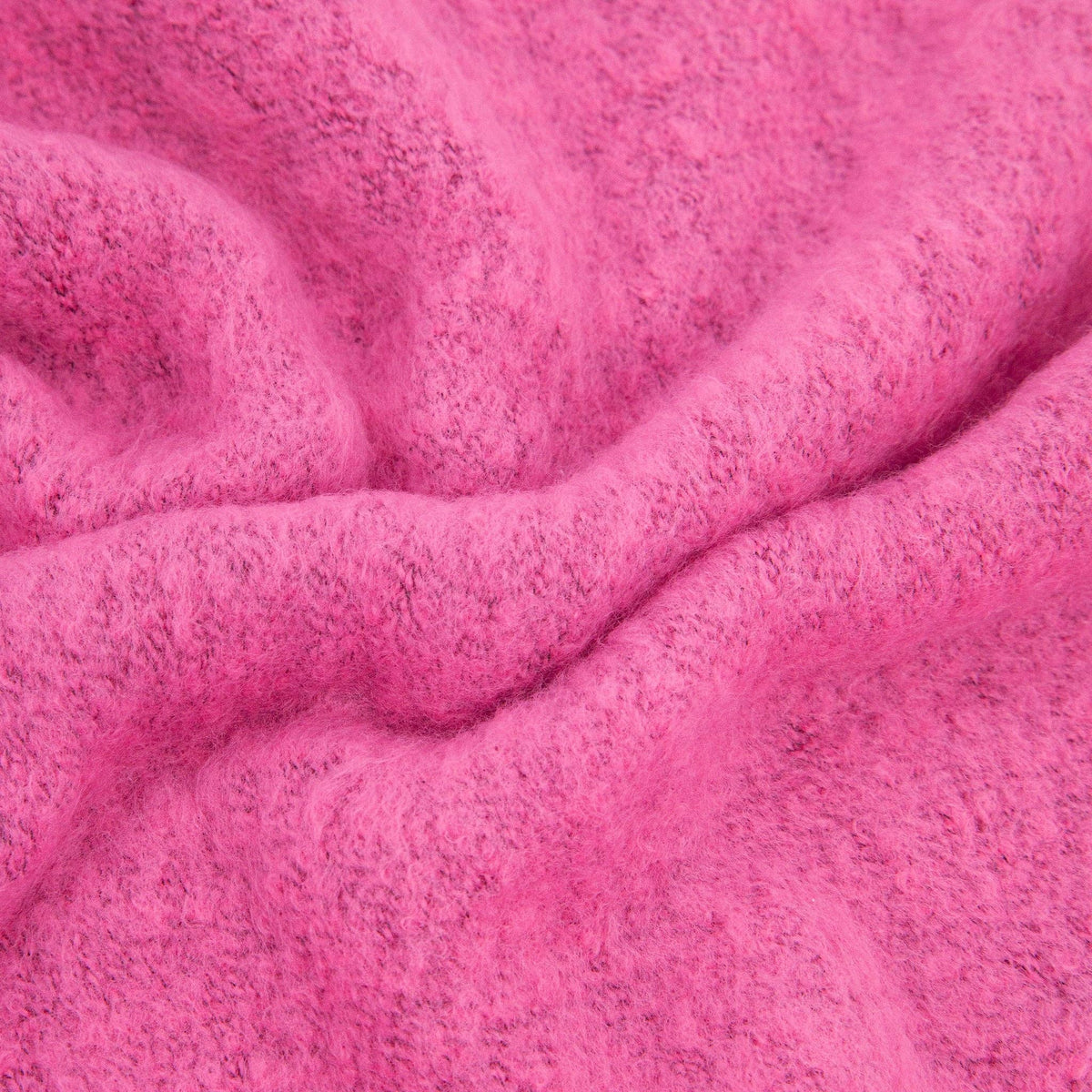 Alisha Asymmetric Heavyweight Scarf in Barbie Pink