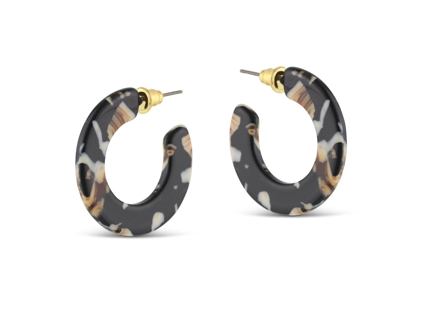 Jessica Tiny Cut Out Hoop Earrings