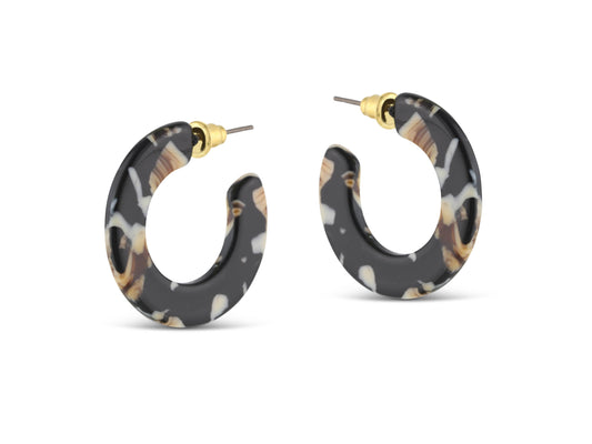 Jessica Tiny Cut Out Hoop Earrings