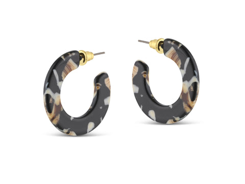 Jessica Cut Out Hoop Earrings