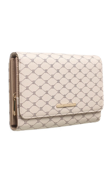 Bessie logo clutch/crossbody bag