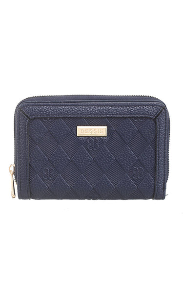 STEPH SMALL DIAMOND PATTERN WALLET