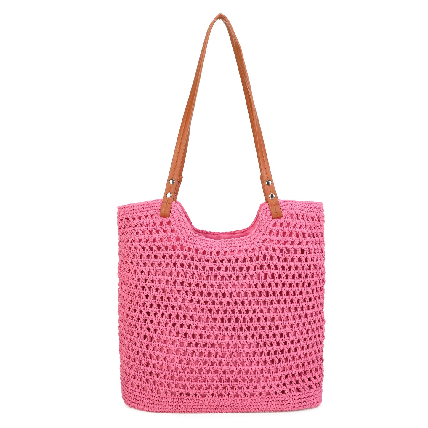 Charlotte Crochet Tote Bag