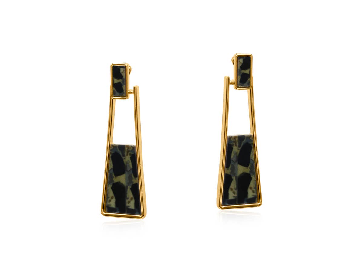 Caspia Geo Shape Earrings