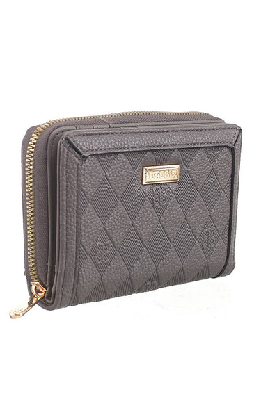 STEPH SMALL DIAMOND PATTERN WALLET