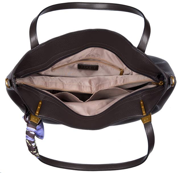 Sheena SLOUCHY PEBBLED SHOULDER BAG