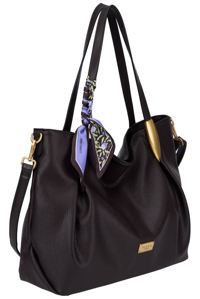 Sheena SLOUCHY PEBBLED SHOULDER BAG