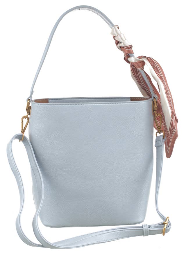 Willow WEAVE 2 IN 1 BUCKET BAG WITH SCARF