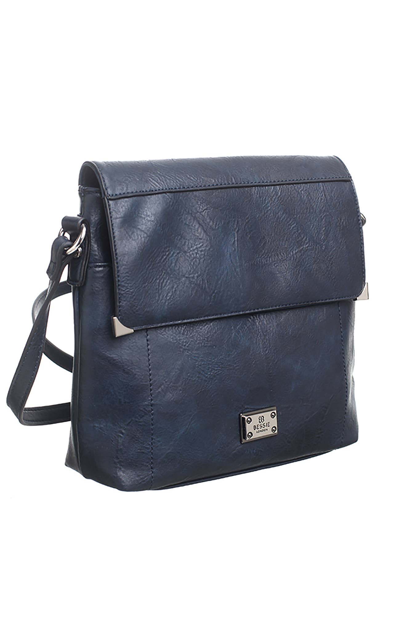 SUZANNE BUCKET CROSSBODY BAG WITH BACK ZIP POCKET