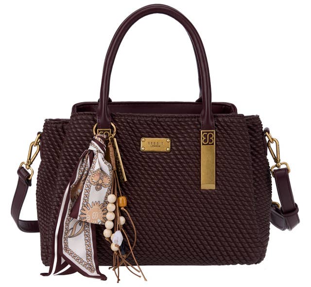 Bobbie BRAIDED EFFECT TOTE