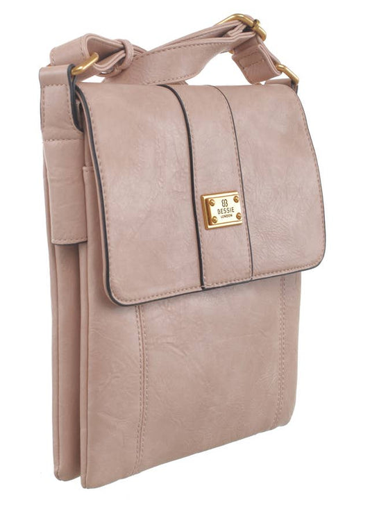 TESS TWO-POCKET BESSIE CROSS BODY BAG