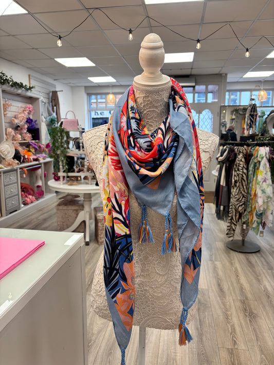 Lena tassle scarf