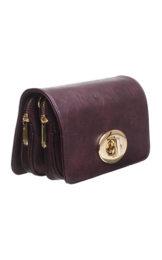 Millie VINTAGE FLAP OVER CROSS BODY BAG
