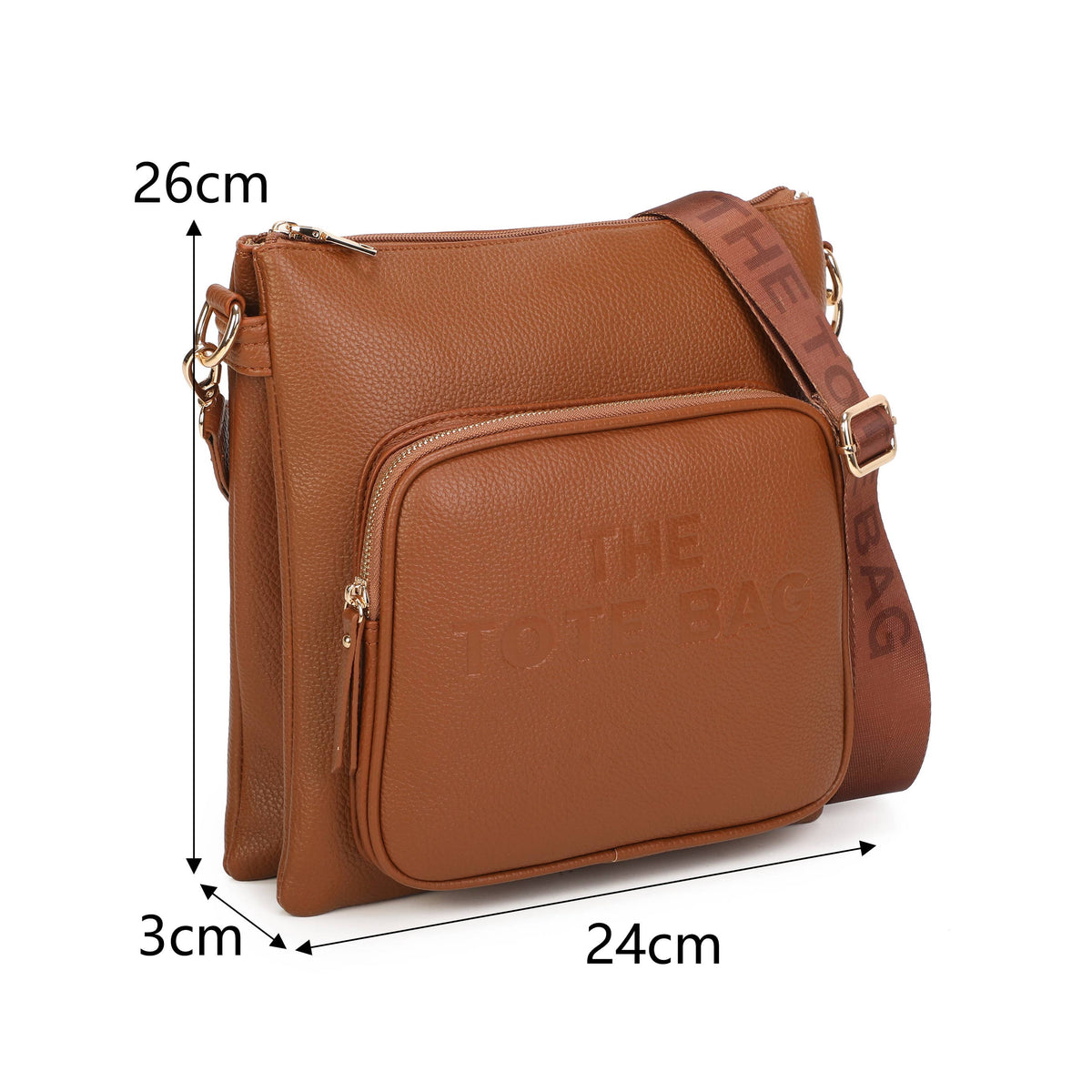 Marley Multi Compartment Flap Crossbody Bag
