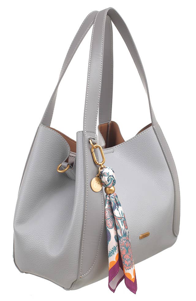 LILAH 2 IN 1 TOTE WITH SCARF