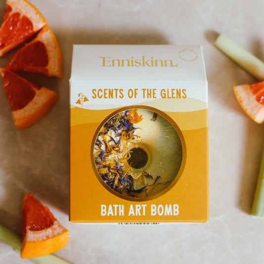 Scents of the Glens - Lemongrass Bergamot - Bath Bomb