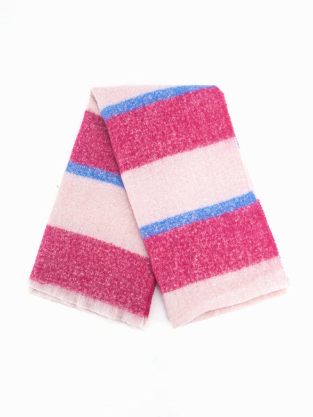 Zola scarf - Fuchsia/Blue, Block