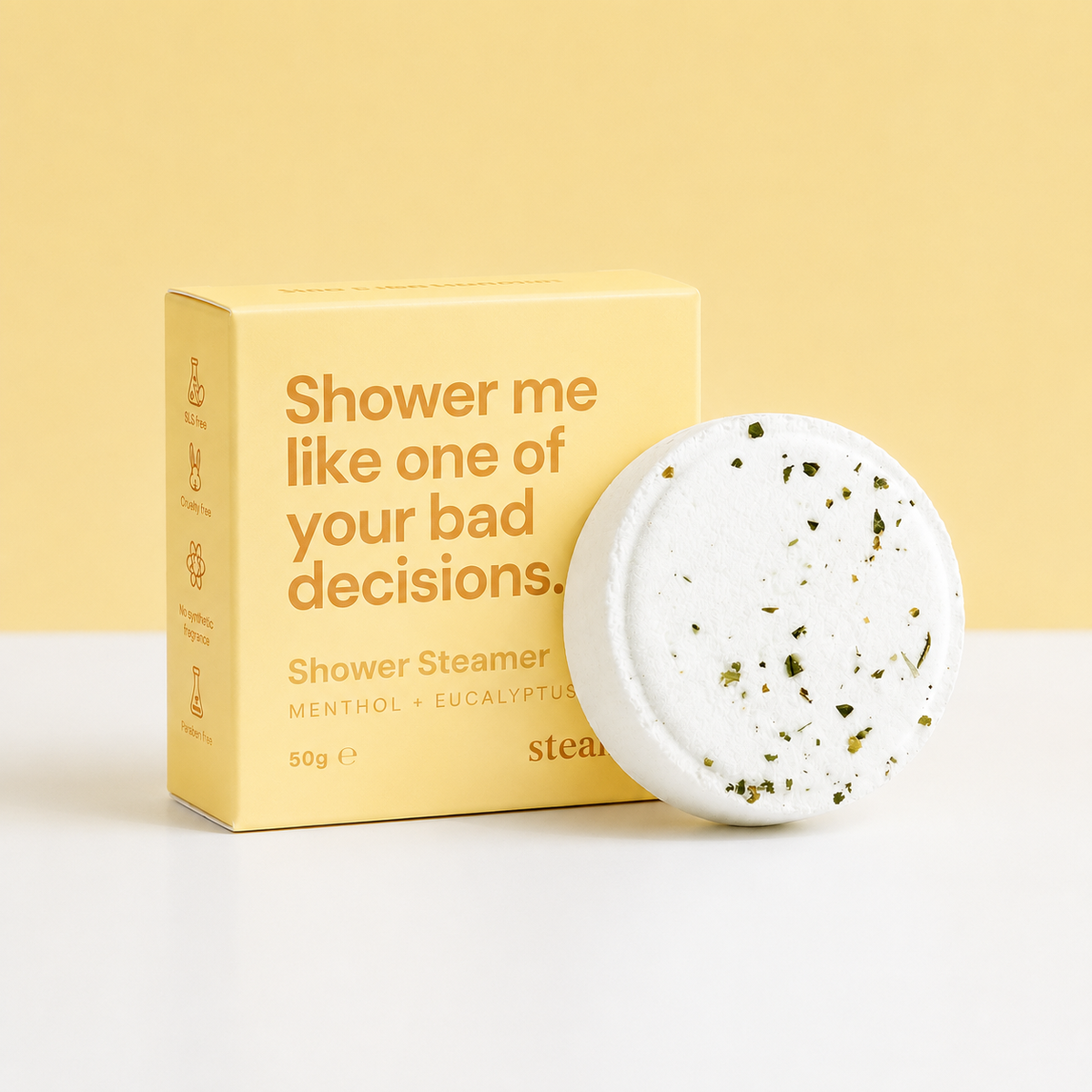 Shower Steamer | Shower Bomb | Shower Fizzer | Shower Melt