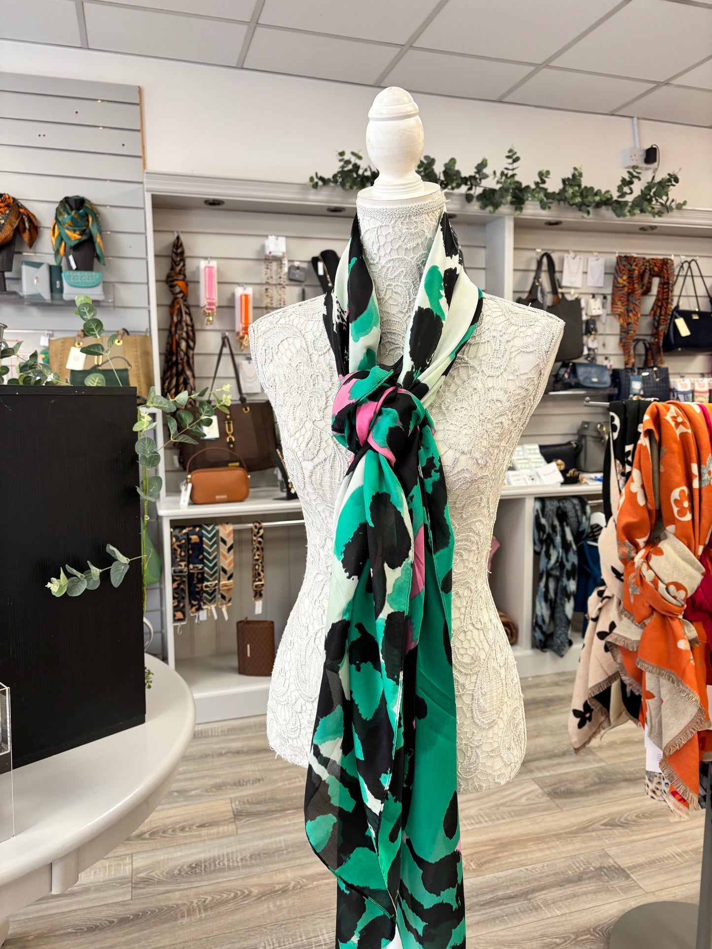 Sasha silk feel scarf